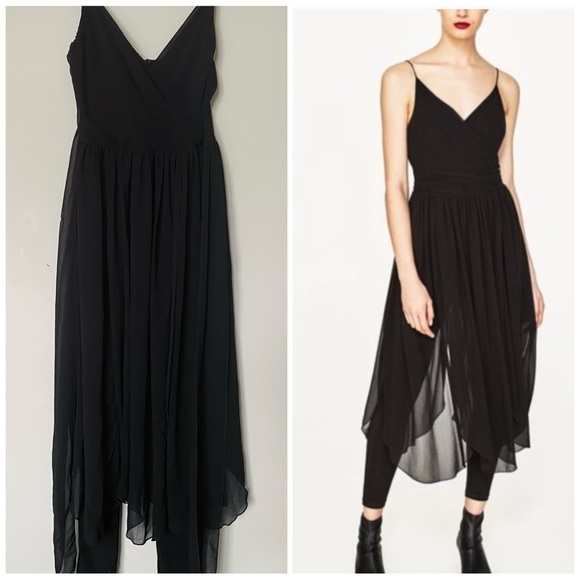 Zara Ballerina Jumpsuit - Picture 1 of 8